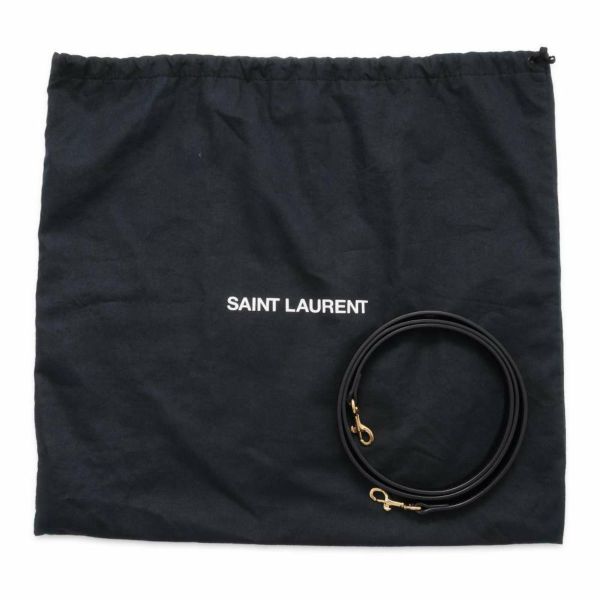 サンローランパリ ハンドバッグ ベイビーカバス 472466 SAINT LAURENT PARIS 2wayショルダーバッグ 黒