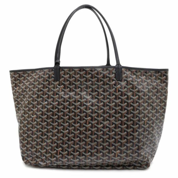 ゴヤール トートバッグ サンルイGM PVC STLOUIGMLTY08CL08P GOYARD ポーチ付き 黒