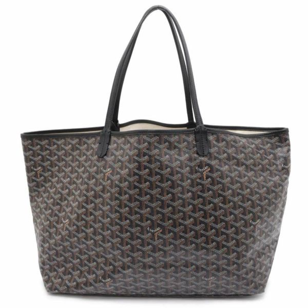 ゴヤール トートバッグ サンルイGM PVC STLOUIGMLTY08CL08P GOYARD ポーチ付き 黒