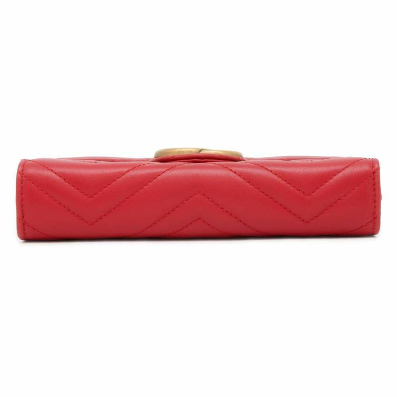 グッチ チェーンウォレット GGマーモント キルティング 474575 GUCCI 財布 ダブルG