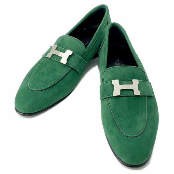 HERMES（エルメス）モカシン ローファー36 エルメス モカシン パリ スエード レディースサイズ36 HERMES 靴