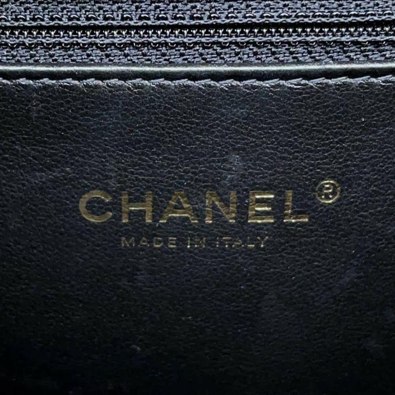 シャネル チェーンショルダーバッグ CCフィリグリー バニティバッグ キャビアスキン A93343 CHANEL バッグ 黒