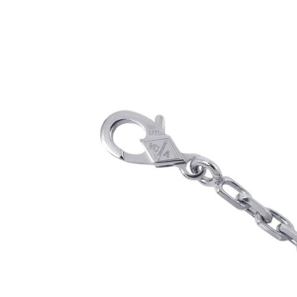 ヴァンクリーフ&アーペル ネックレス ヴィンテージ アルハンブラ ロングネックレス 20モチーフ カルセドニー K18WG VCARD80900