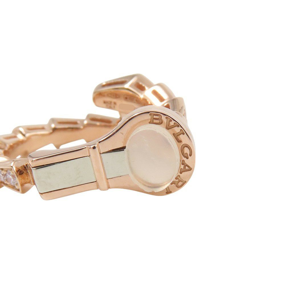ブルガリ イヤリング セルペンティ ヴァイパー イヤリング ダイヤモンド 計0.75ct K18PGピンクゴールド 358361 BVLGARI