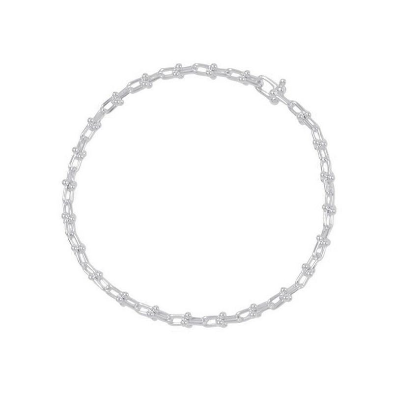 ティファニー ブレスレット ハードウェア マイクロ リンク サイズダブルエクストララージ SV925シルバー ジュエリー