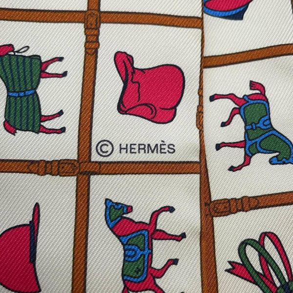 エルメス スカーフ ツイリー 馬着 Couvertures et Tenues de jour HERMES シルクツイル 2022秋冬