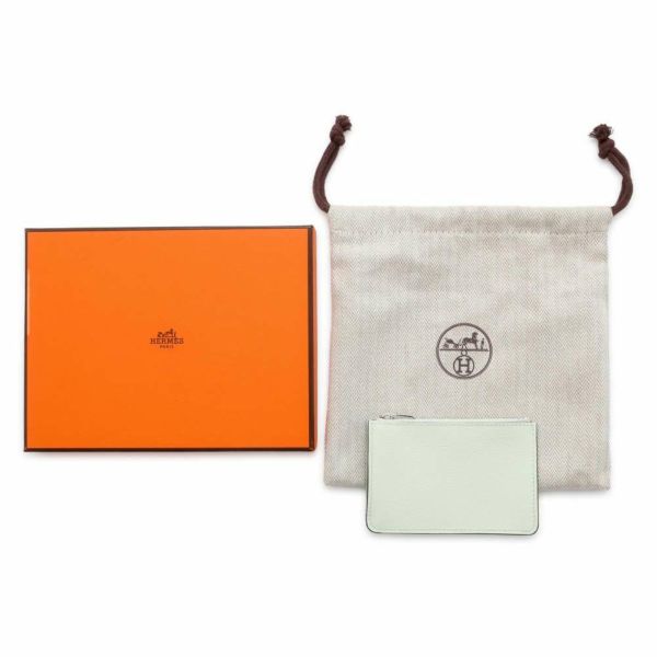 エルメス 財布 コンスタンス スリム ヴェールフィズ/シルバー金具 エバーカラー U刻印 HERMES 財布