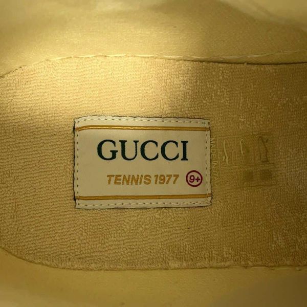 グッチ スニーカー テニス 1977 GGキャンバス メンズサイズ9 1/2 745999 GUCCI ハイカット 靴 黒