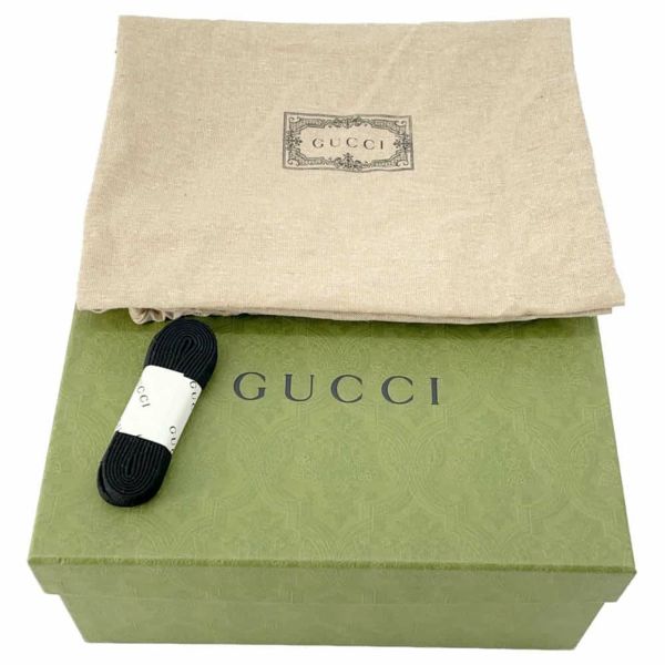 グッチ スニーカー テニス 1977 GGキャンバス メンズサイズ9 1/2 745999 GUCCI ハイカット 靴 黒