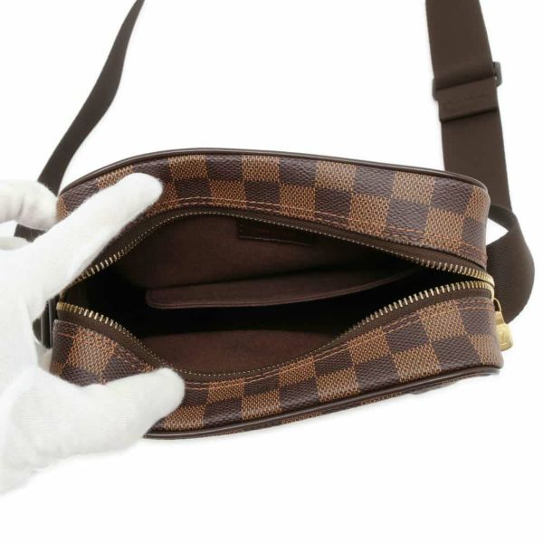 ルイヴィトン ショルダーバッグ ダミエ・エベヌ オラフPM N41442 LOUIS VUITTON ヴィトン バッグ メンズ