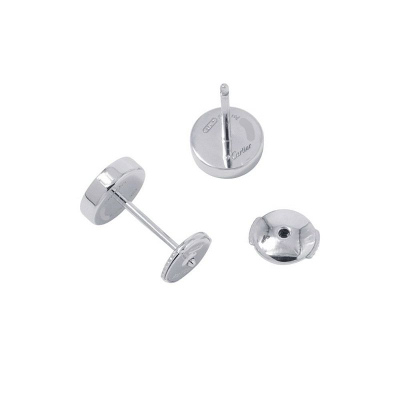 カルティエ ピアス Love stud ラブ イヤリング K18WGホワイトゴールド B8301256 Cartier ジュエリー アクセサリー