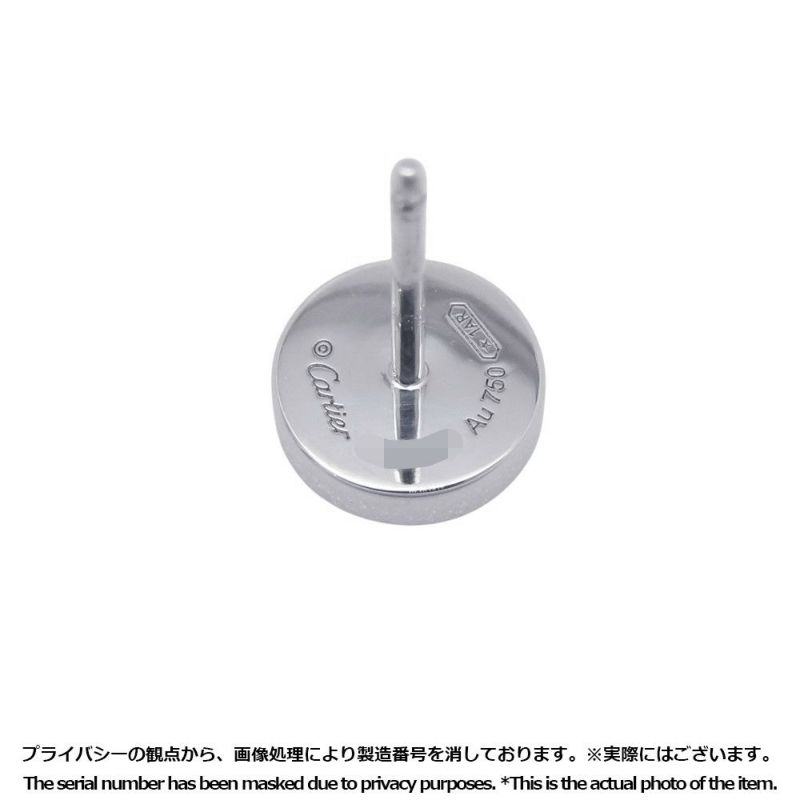 カルティエ ピアス Love stud ラブ イヤリング K18WGホワイトゴールド B8301256 Cartier ジュエリー アクセサリー