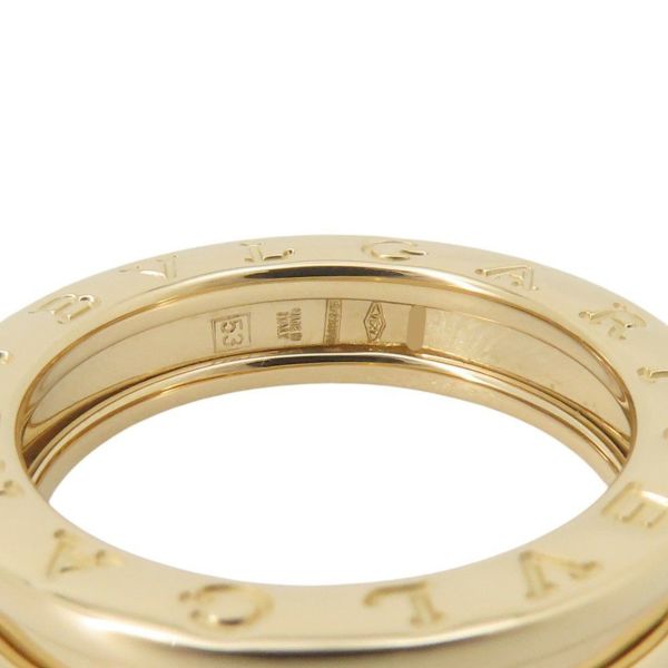 ブルガリ リング ビーゼロワン B-zero1 1バンド K18YGイエローゴールド サイズ53 BVLGARI 指輪 ジュエリー