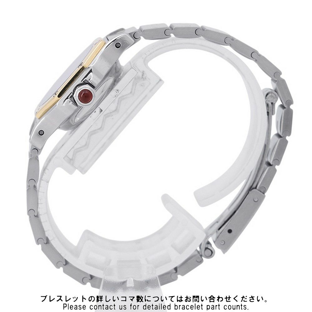 カルティエ サントス オクタゴン SM Cartier 腕時計 ボルドー文字盤
