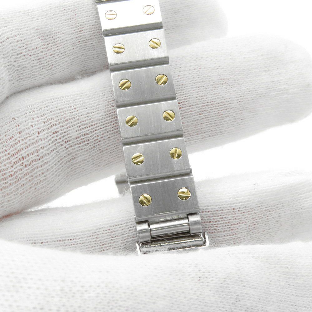 カルティエ サントス オクタゴン SM Cartier 腕時計 ボルドー文字盤