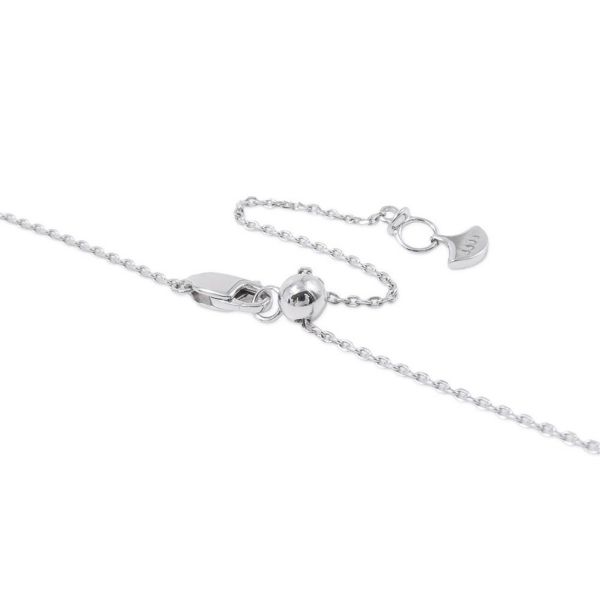 グラフ ネックレス アイコン ラウンド ダイヤモンド ペンダント ダイヤ 中石0.40ct K18WGホワイトゴールド GIA鑑定書付き