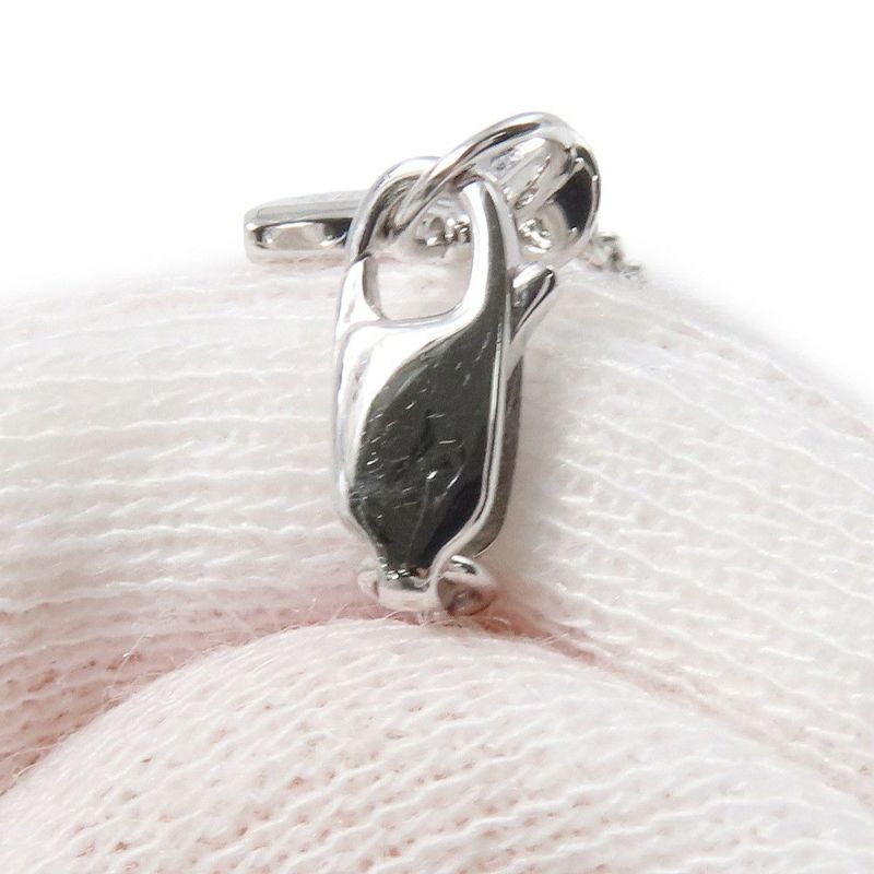 グラフ ネックレス アイコン ラウンド ダイヤモンド ペンダント ダイヤ 中石0.40ct K18WGホワイトゴールド GIA鑑定書付き