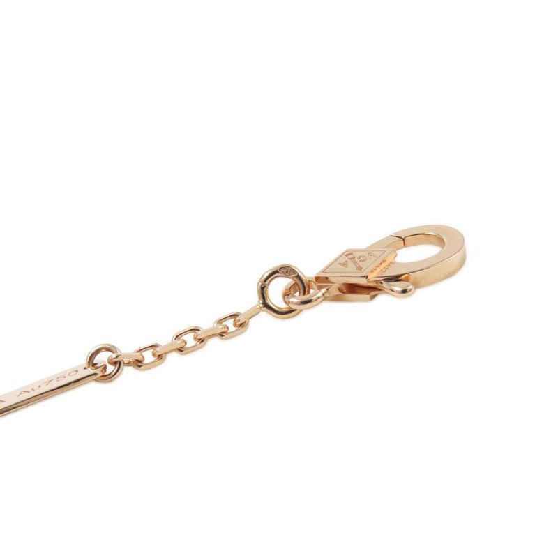 ヴァンクリ ネックレス ヴィンテージ アルハンブラ シルバーオブシディアン/ダイヤ 1P K18PG VCARP9T000 2023年ホリデー限定