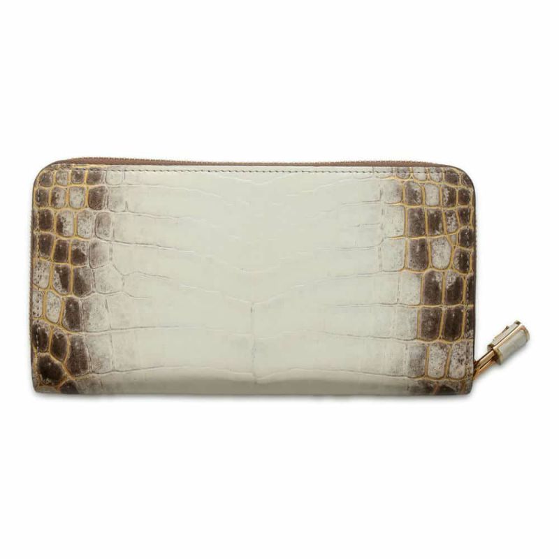 ルイヴィトン 長財布 クロコダイル ブリリアント ジッピー・ウォレット N98109 LOUIS VUITTON 財布 白