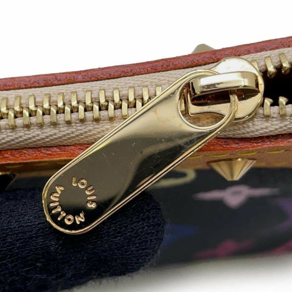 ルイヴィトン ハンドバッグ モノグラム・マルチカラー ポシェット・アクセソワール M92648 LOUIS VUITTON 黒