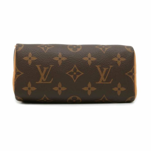 ルイヴィトン ハンドバッグ モノグラム ナノ・スピーディ M81085 LOUIS VUITTON バッグ 2wayショルダーバッグ