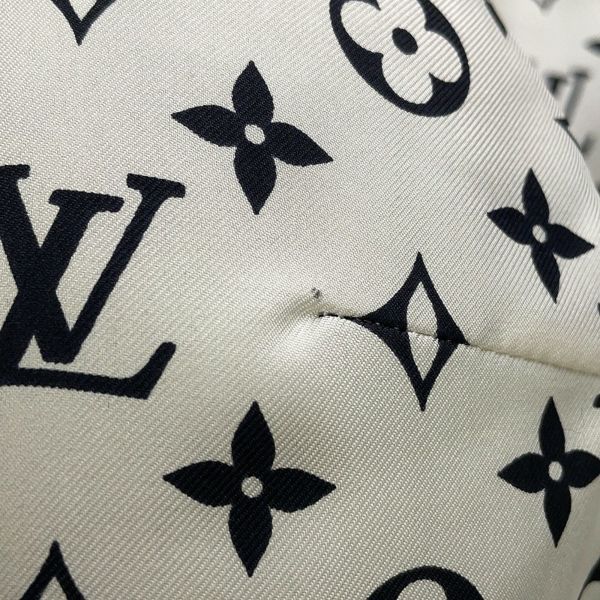 ルイヴィトン ファージャケット ダミエ フォックス インターシャ レディースサイズ38 1A5RDH 黒 ブラック 白