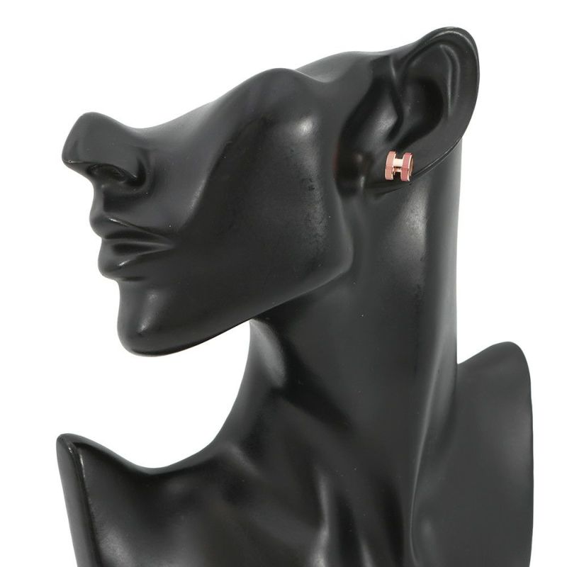エルメス ピアス ミニ・ポップアッシュ ロカバール ビューティー/ピンクゴールド金具 HERMES アクセサリー