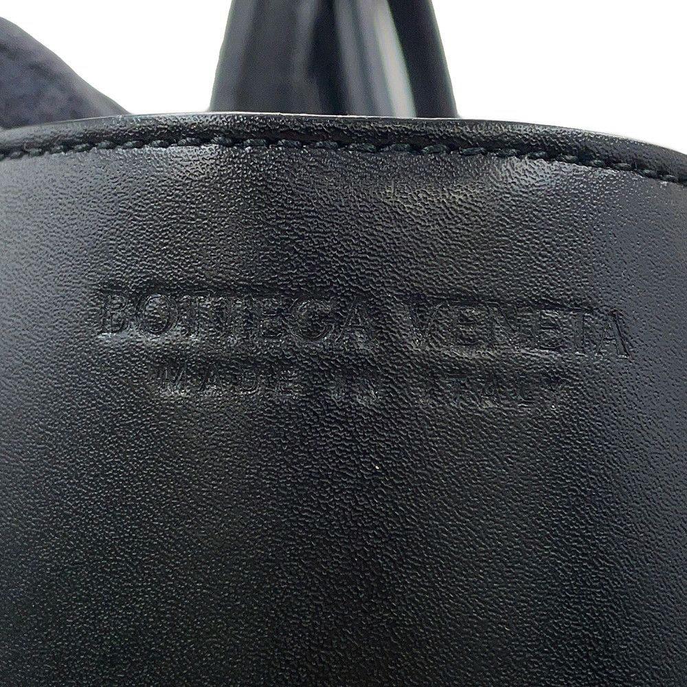 ボッテガヴェネタ トートバッグ マキシイントレチャート アルコトート 756682 BOTTEGA VENETA 黒