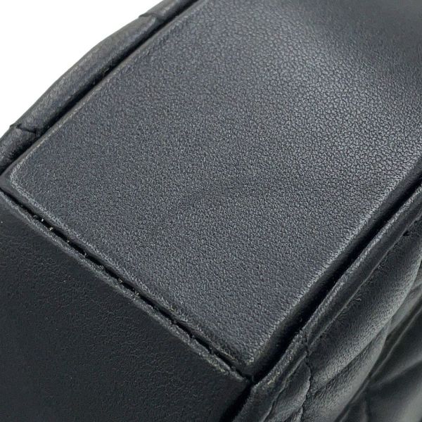 シャネル チェーンショルダーバッグ マトラッセ ココマーク ハート ラムスキン AP2784 CHANEL 黒