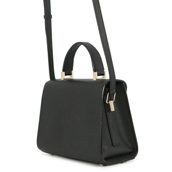 ヴァレクストラ ハンドバッグ イジィデ マイクロ WBES0022028LOC99NN Valextra 2way 黒