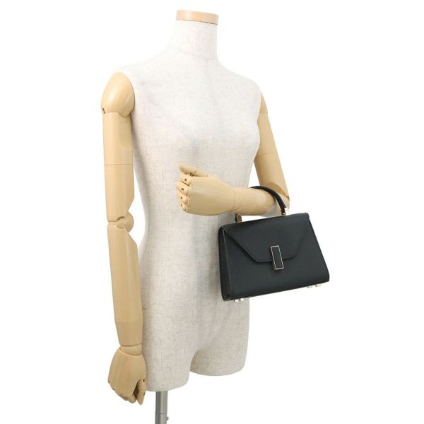 ヴァレクストラ ハンドバッグ イジィデ マイクロ WBES0022028LOC99NN Valextra 2way 黒