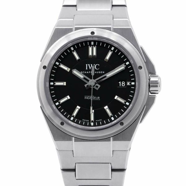 IWC インジュニア オートマティック IW323906 インヂュニア 腕時計 黒文字盤