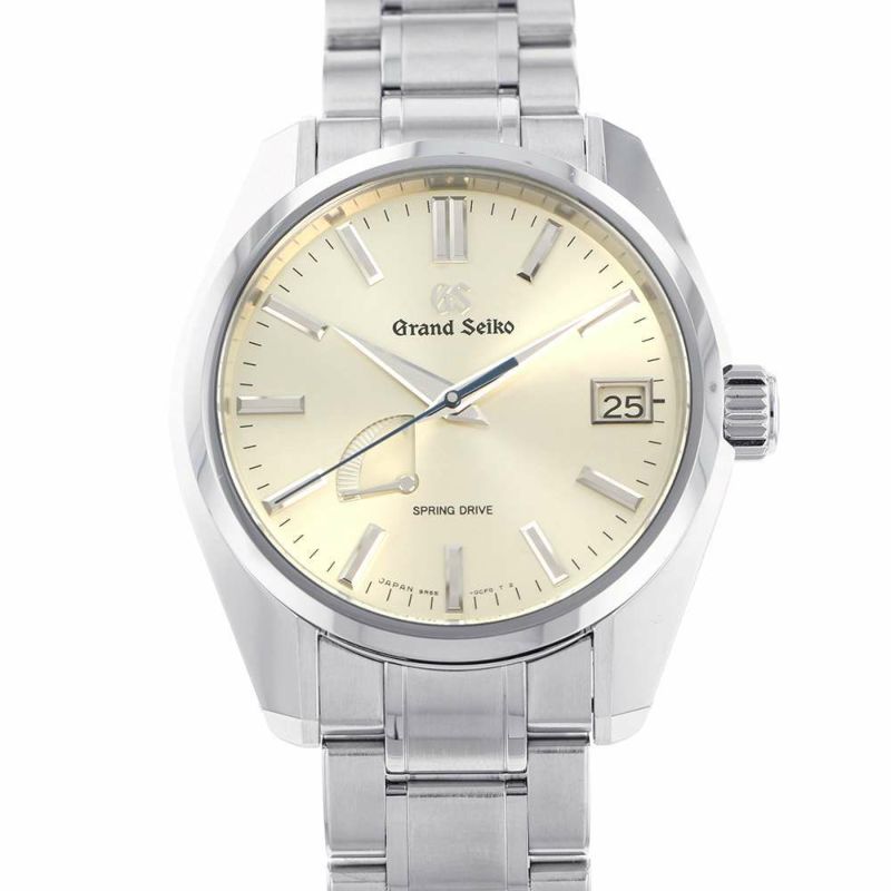 セイコー グランドセイコー ヘリテージコレクション スプリングドライブ SBGA373 シャンパンゴールド文字盤