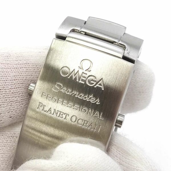 オメガ シーマスター プラネット オーシャン 600M 2208.50.00 OMEGA 腕時計 黒文字盤