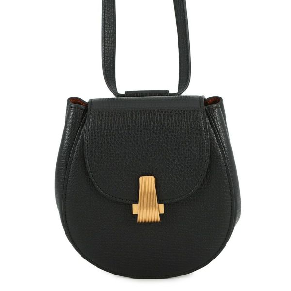 ボッテガヴェネタ ショルダーバッグ パルメラート ベルトバッグ レザー 576643 BOTTEGA VENETA 黒