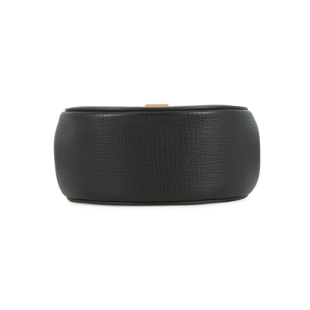 ボッテガヴェネタ ショルダーバッグ パルメラート ベルトバッグ レザー 576643 BOTTEGA VENETA 黒