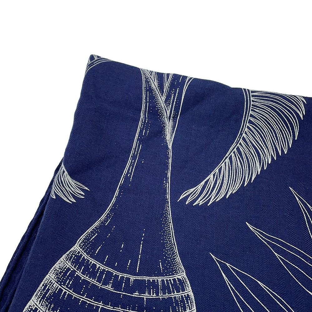 エルメス ストール カレ140 ヤシの目録 INDEX PALMARUM カシミヤ シルク HERMES ショール 大判