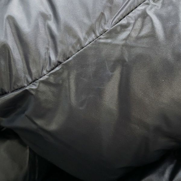 プラダ ダウンジャケット クロップド ベスト/ジャケット トライアングルロゴ レディースサイズ40 291805 PRADA アウター 黒