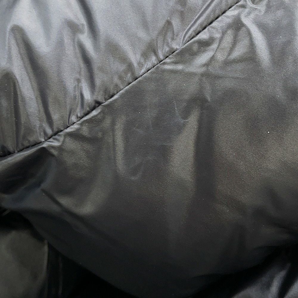 プラダ ダウンジャケット クロップド ベスト/ジャケット トライアングルロゴ レディースサイズ40 291805 PRADA アウター 黒