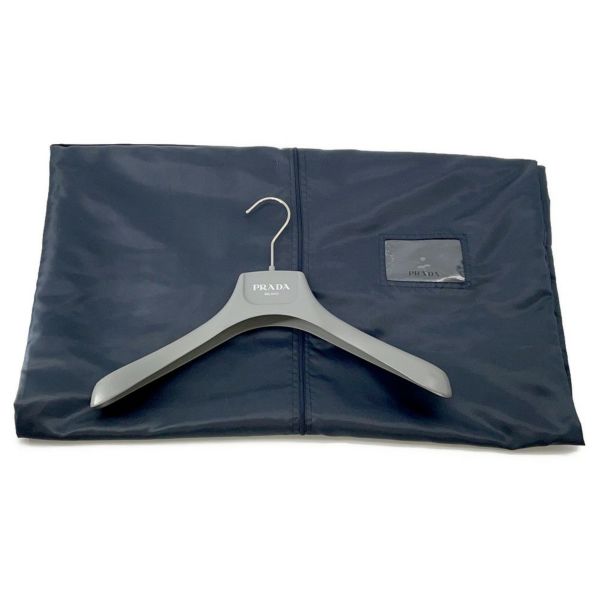 プラダ ダウンジャケット ニットダウンジャケット ウール レディースサイズ36 P25I07 PRADA アウター 黒