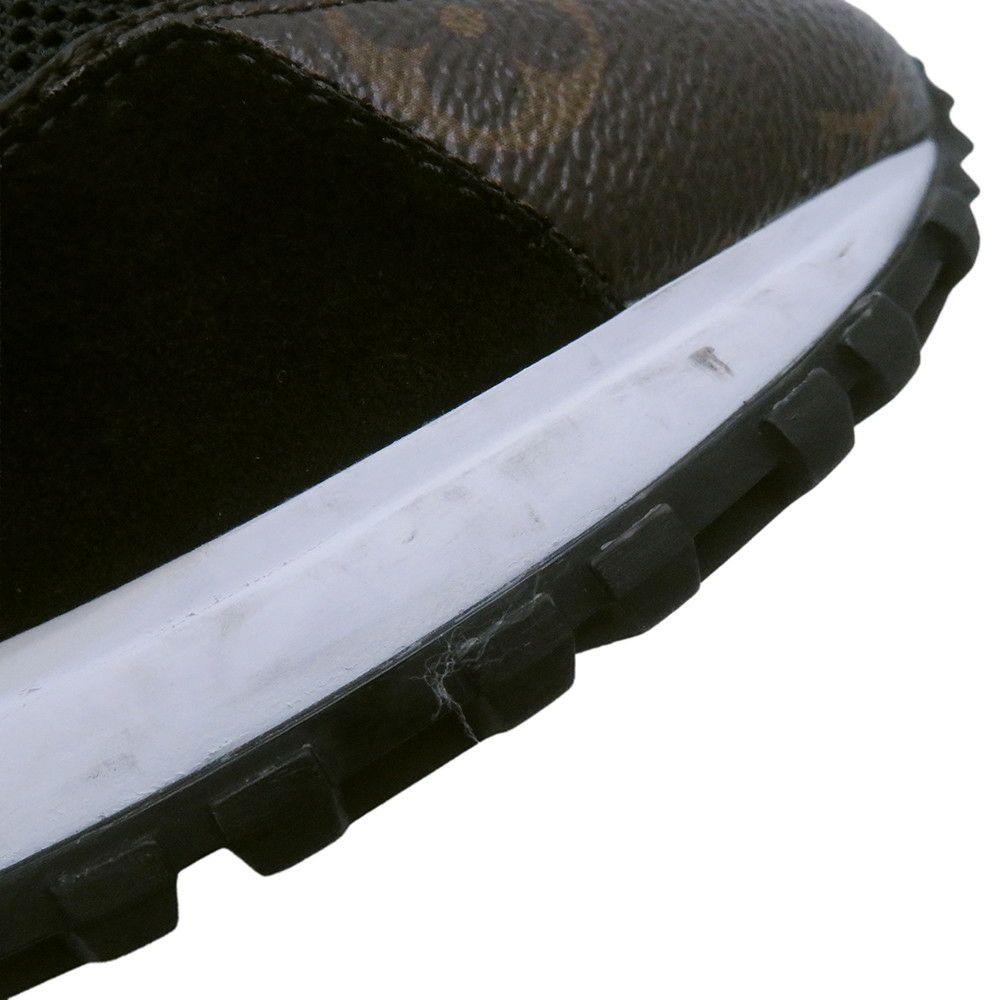 ルイヴィトン スニーカー モノグラム ランアウェイ スニーカー レディースサイズ38 1A3CW4 LOUIS VUITTON 靴 ブラック 黒