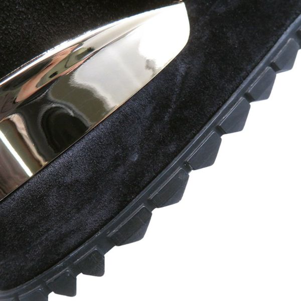 ルイヴィトン スニーカー モノグラム ランアウェイ スニーカー レディースサイズ38 1A3CW4 LOUIS VUITTON 靴 ブラック 黒