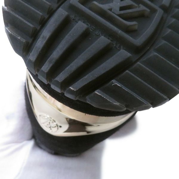 ルイヴィトン スニーカー モノグラム ランアウェイ スニーカー レディースサイズ38 1A3CW4 LOUIS VUITTON 靴 ブラック 黒