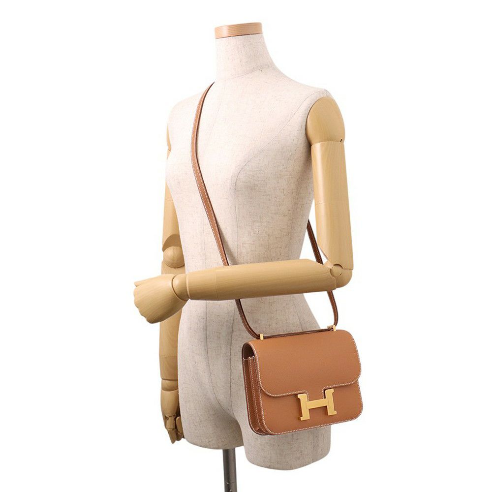 エルメス ミニ コンスタンス3 ミロワール ゴールド/ゴールド金具 エプソン K刻印