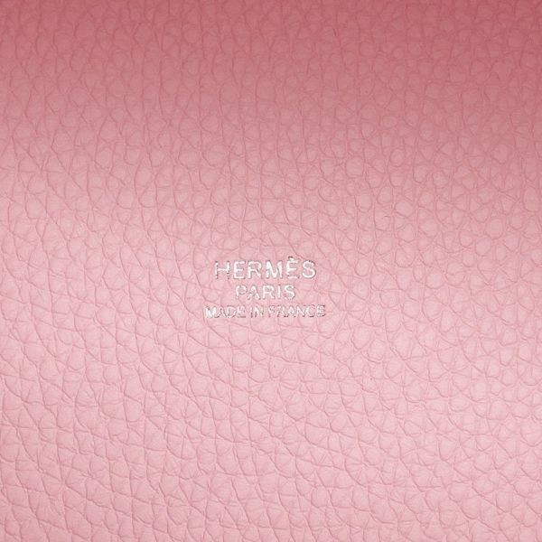 エルメス ハンドバッグ ピコタンロックPM ローズサクラ/シルバー金具 トリヨンクレマンス K刻印