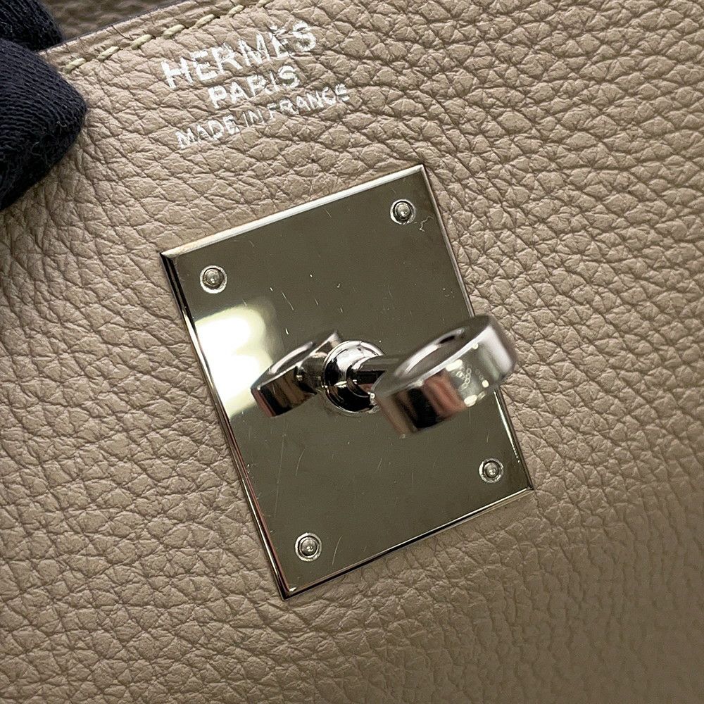 エルメス ハンドバッグ ケリー32 内縫い トゥルティエールグレー/シルバー金具 トゴ T刻印 2wayショルダー