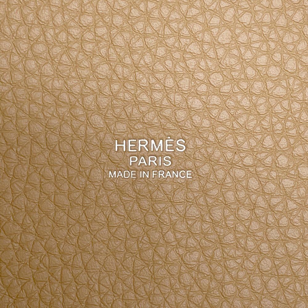 エルメス ハンドバッグ ピコタンロックPM ビスキュイ/シルバー金具 トリヨンクレマンス K刻印