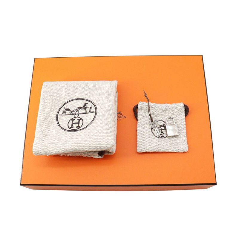 エルメス ハンドバッグ ピコタンロックPM エトゥープ/シルバー金具 トリヨンクレマンス K刻印