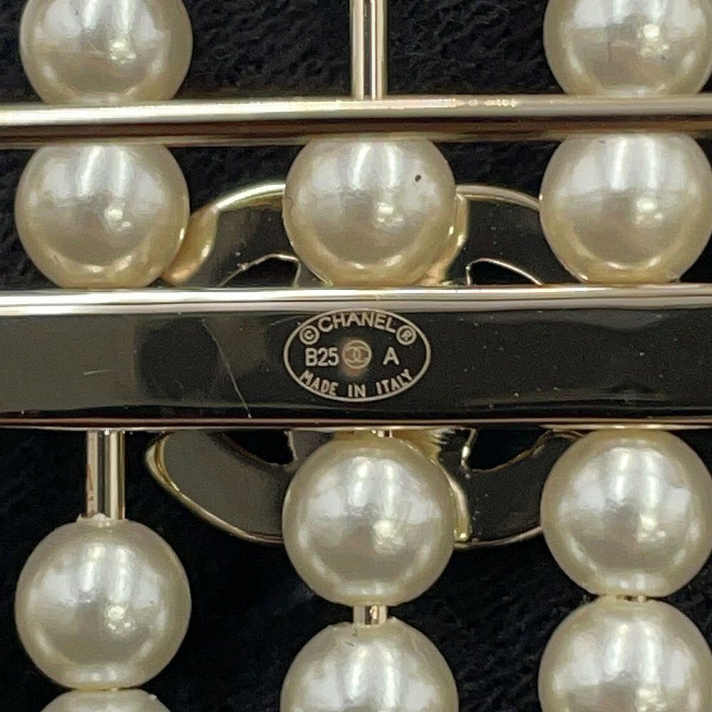シャネル ブローチ ココマーク ハート ラインストーン フェイクパール B23A ABG046 CHANEL アクセサリー