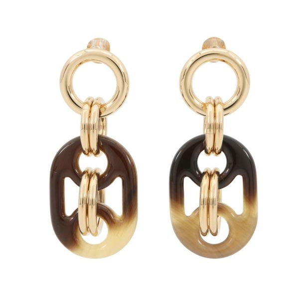 エルメス ピアス ユリディス PM バッファローホーン HERMES アクセサリー